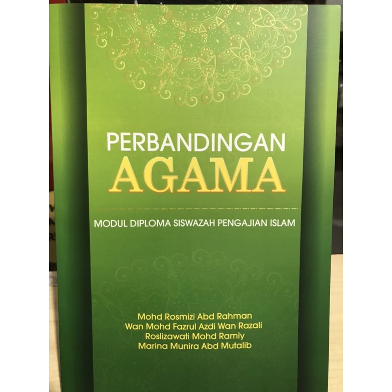 PERBANDINGAN AGAMA AGAMA