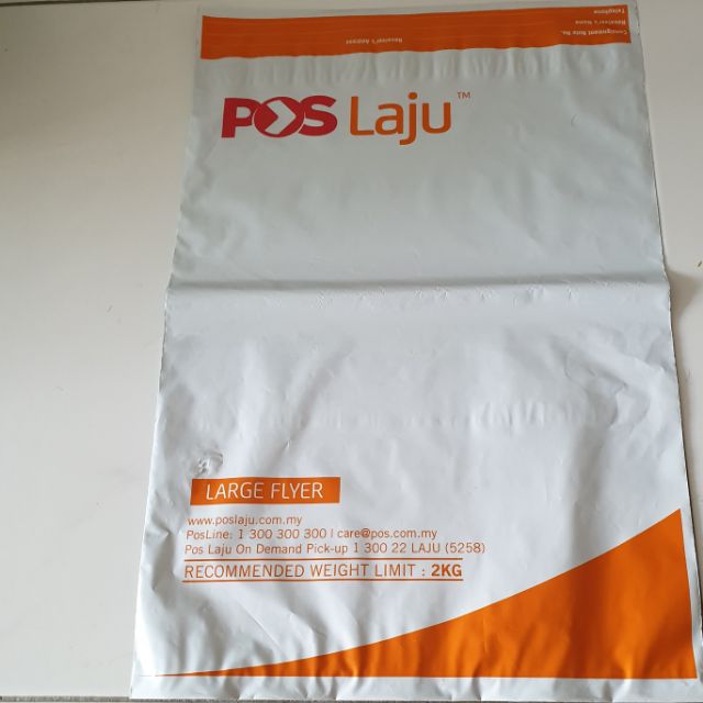 New Ready Stock Pos Laju Large Medium Size Courier Bag 1pc Shopee Malaysia