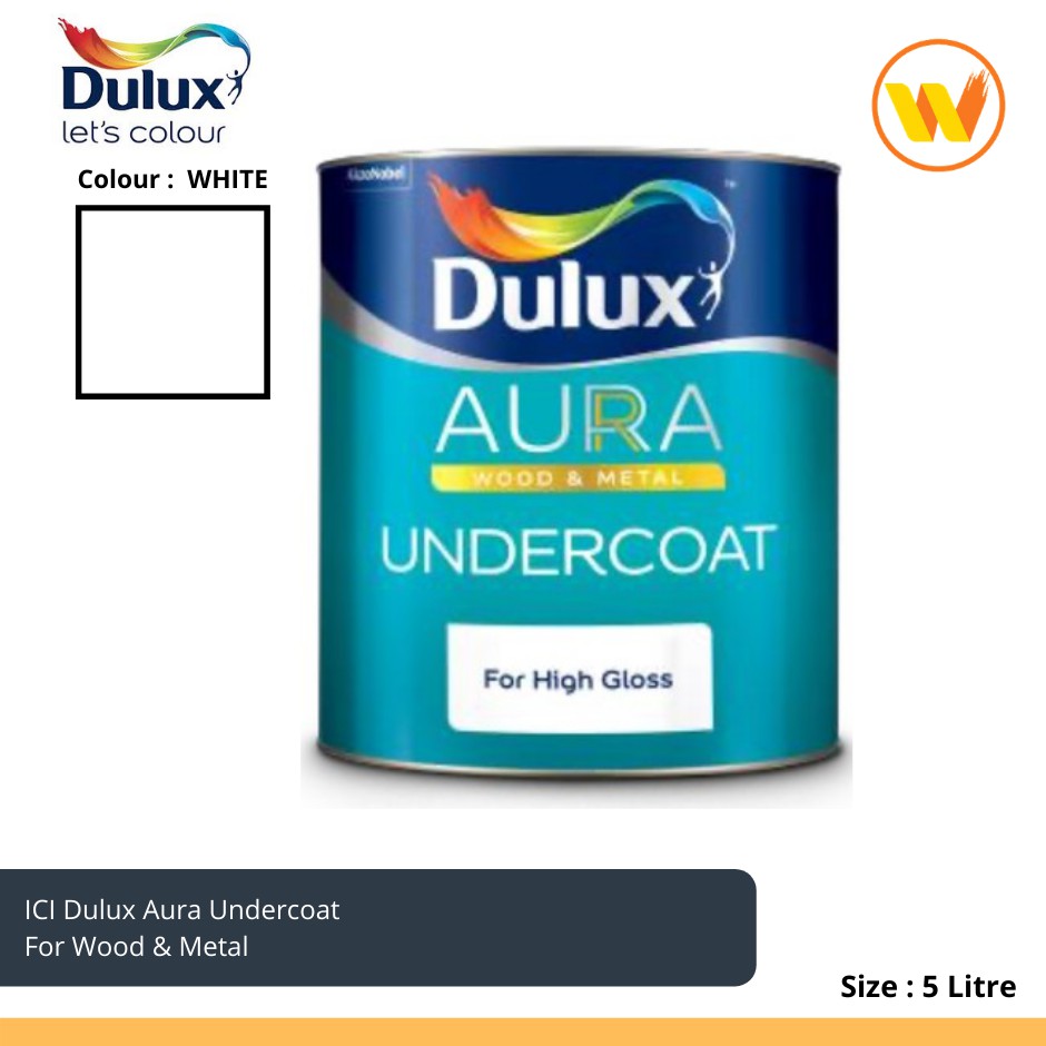 5litre Ici Dulux Paint Aura Undercoat Speed Undercoat A545 101 5l Shopee Malaysia