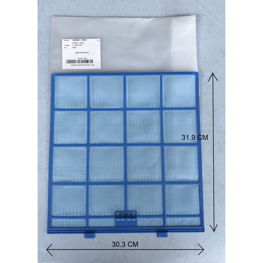 [ORIGINAL/GENUINE] PANASONIC WALL MOUNTED AIRCOND CSS13SKH INDOOR AIR FILTER (2PCS) Shopee