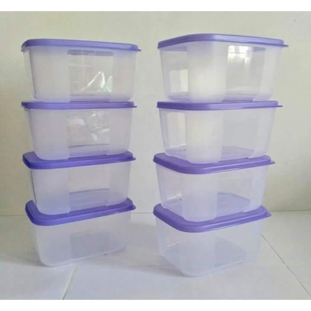 Tupperware freezermate 650ml (8pcs)(tinggal tutup biru) | Shopee Malaysia