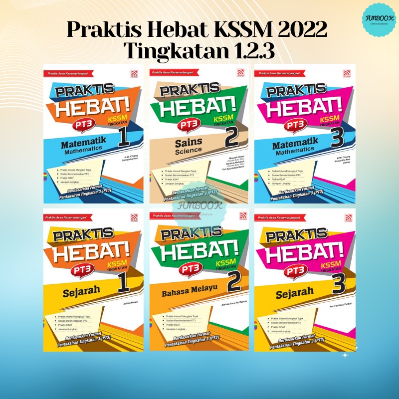 Buy [FUNBOOK] Buku Latihan Praktis Hebat PT3 Tingkatan 1.2.3 KSSM 2022