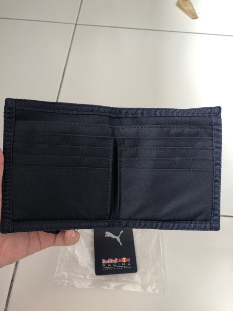 puma red bull wallet