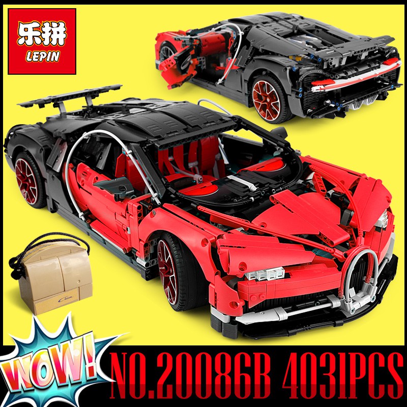 lepin bugatti red