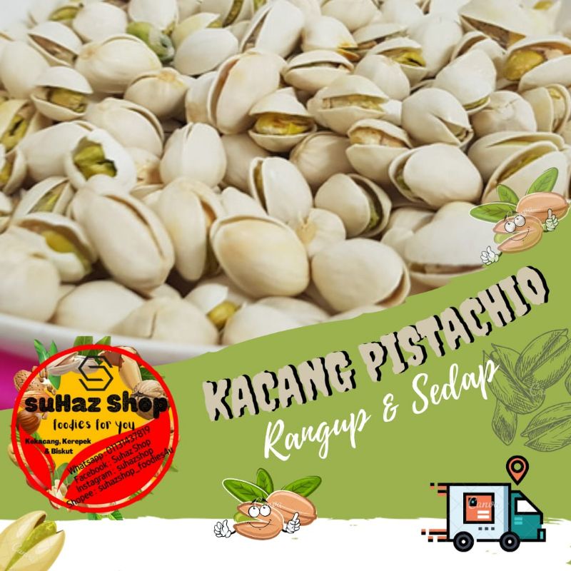 Kacang Pistachio Kacang Cerdik Shopee Malaysia