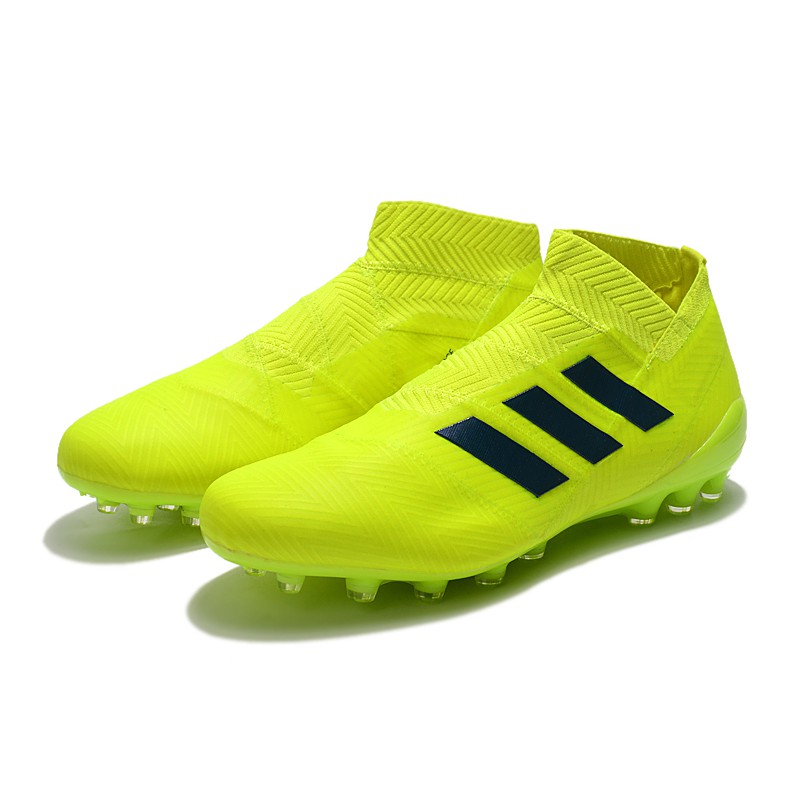 messi boots green