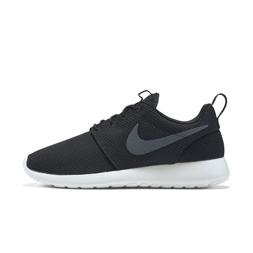 NIKE Nike ROSHE RUN Men's lightweight breathable sports shoes 511881 010 405 423 NikeNike Roshe Run black grey men's sports shoes 511881 010