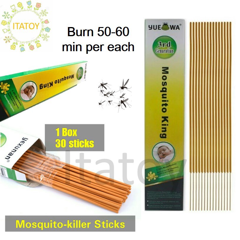 Mosquito Killer Sticks Stick Safe Pembunuh Ubat Nyamuk 