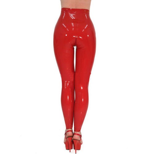 latex leggings high waist