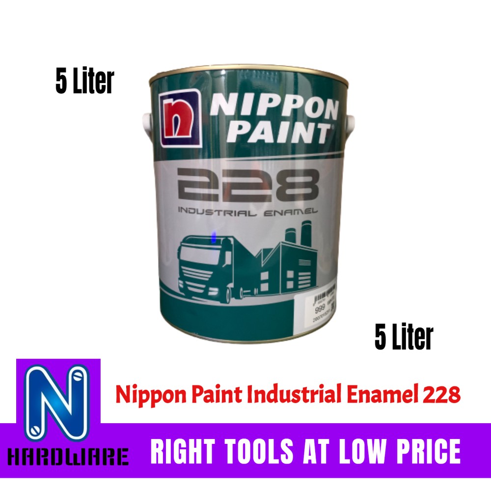 Nippon Paint Gloss Finish High Quality Synthetic Industrial Enamel 228