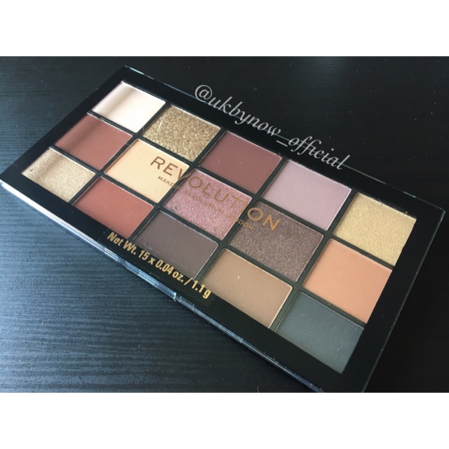 Revolution Re Loaded Velvet Rose Eyeshadow Palette Shopee Malaysia