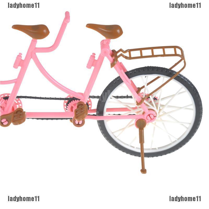Tandem Bicycle Bike For Doll Outdoor Accessories GX 