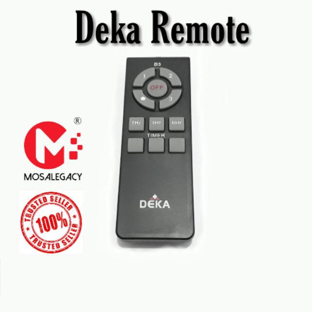 Original Deka Remote Control Ceiling Fan Remote D3 D4 DN Shopee Malaysia
