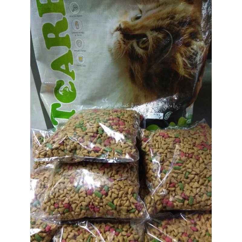 Makanan Kucing 100 Ikan Laut High Protein Orgenic DHA High Grain Cat