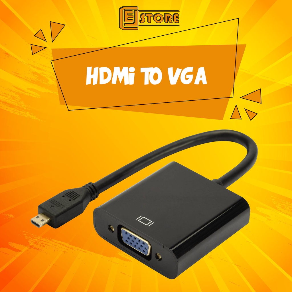 CONVERTER HDMI TO VGA/MINI HDMI TO VGA/MICRO HDMI TO VGA/TYPE C TO HDMI