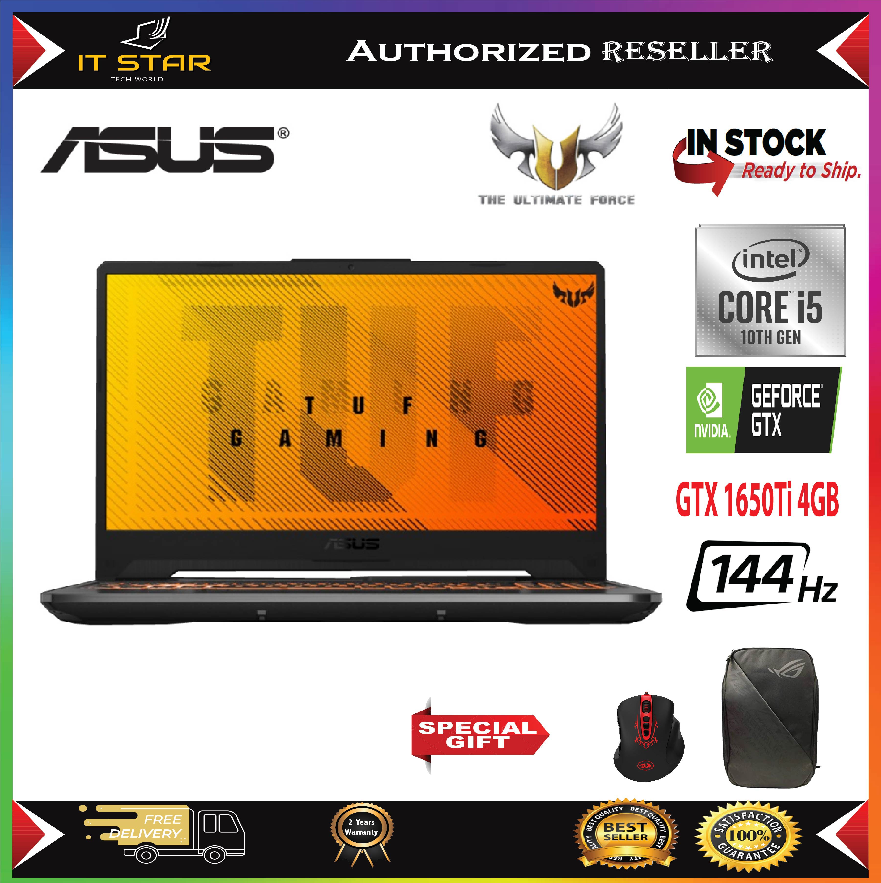 Asus Tuf Fx506l Ihn146t Intel I5 10300h Ram 8gb 512gb Ssd Gtx 1650ti 4gb Laptop 15 6 Fhd Ips 144hz Shopee Malaysia