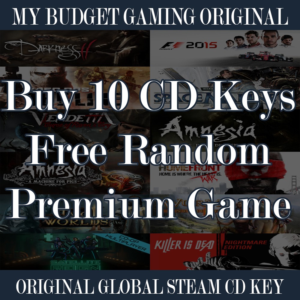 Buy 10 Steam Games Cd Keys Free 1 Premium Cd Keys Rm30 Game Shopee Malaysia