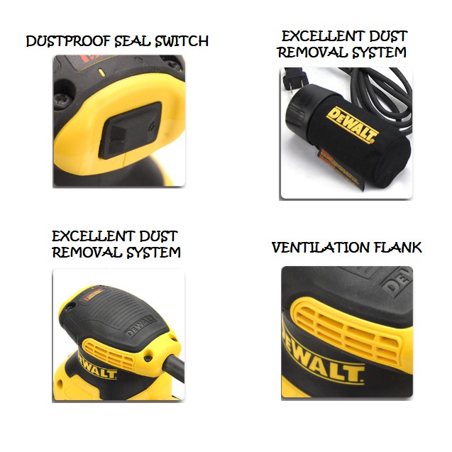 DEWALT DWE6411B1/ 14 SHEET ORBITAL SANDER New PGMall