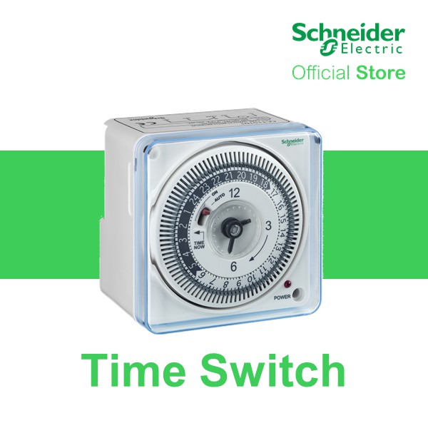 Schneider Electric Time Switch Surface/DIN Mount 24H Time Shopee Malaysia