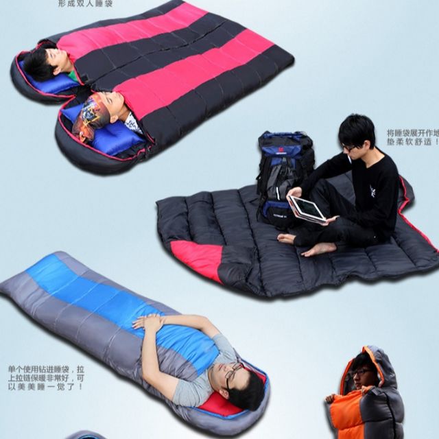 Desert Camel Sleeping Bag with free PVC Pillow