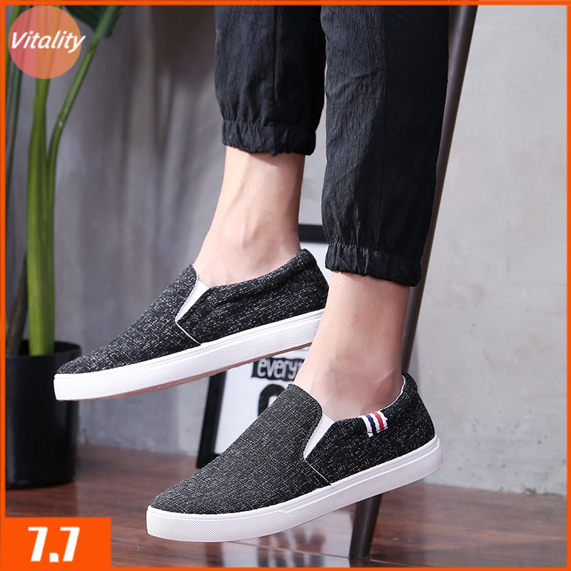 men's casual canvas shoes