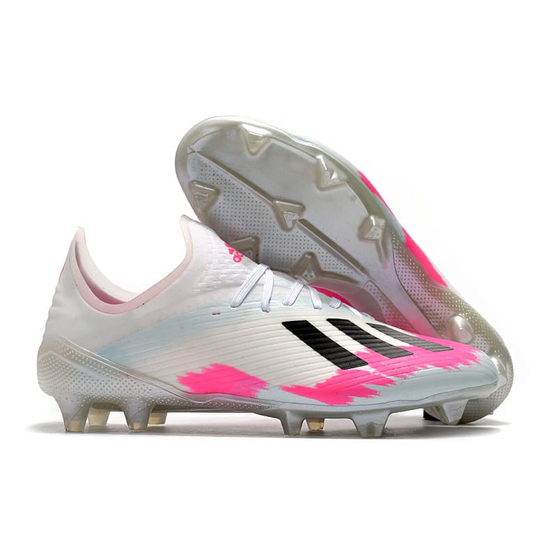 bright pink soccer cleats