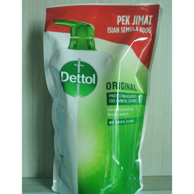 Dettol Body Wash Original/ Cool Refill Pack ( 800g ) Shopee Malaysia