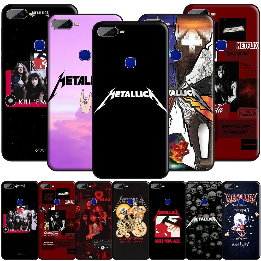 Snya Metallica Soft Silicone Case For Iphone Xr 6 6s 7 7 Plus 8 8 Plus Se Cover Cases Shopee Malaysia