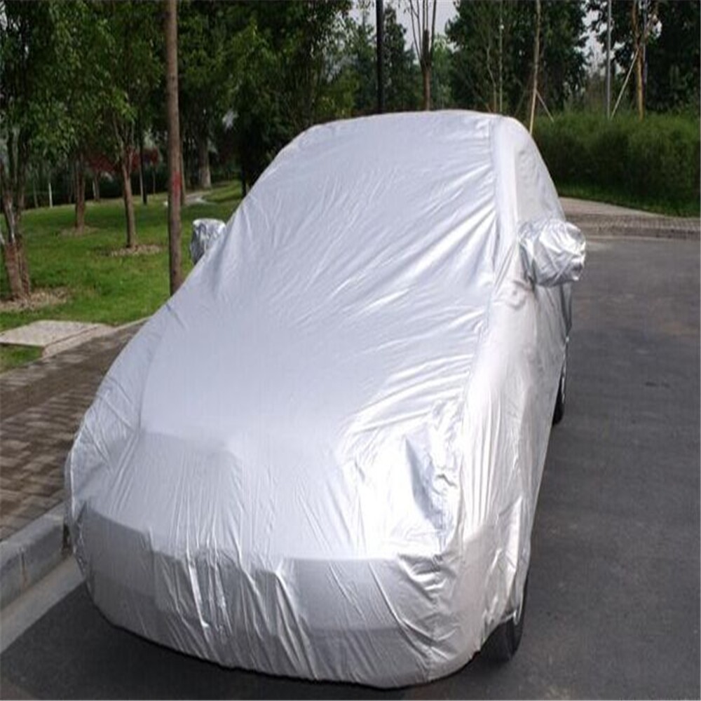 Large Full Car Cover Dacron Block Ultraviolet Rays Waterproof Outdoor ...