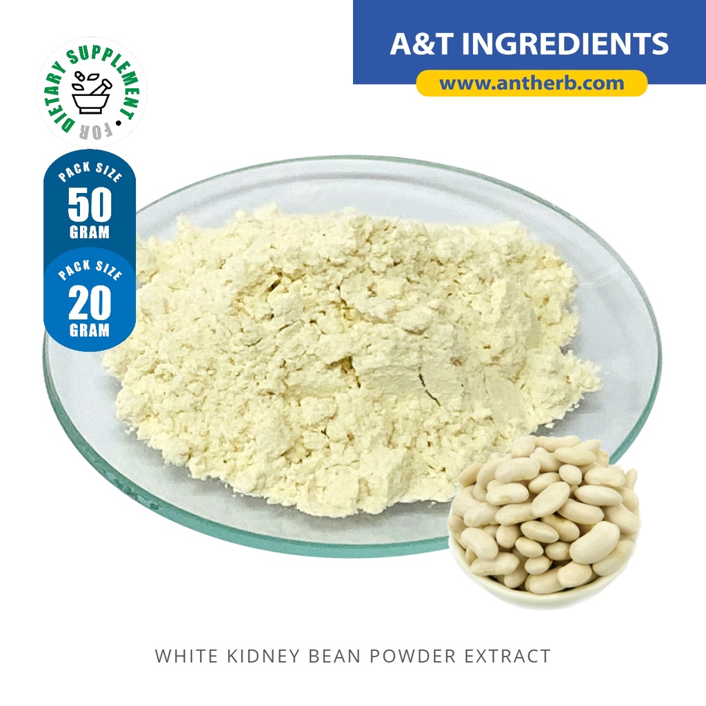 [20g/50g] White Kidney Bean Powder Extract / Serbuk Ekstrak Kacang