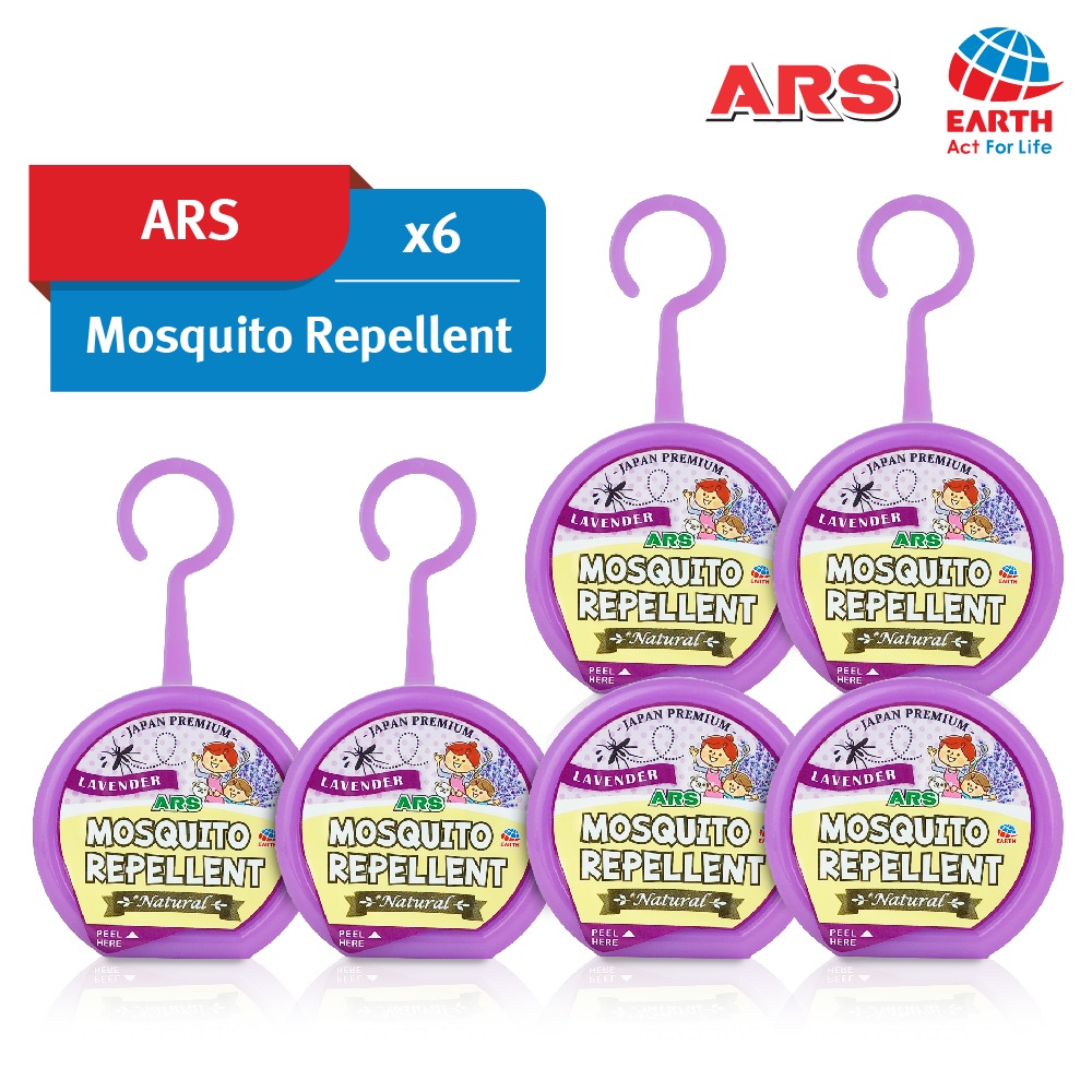 (60g x Pack of 6) ARS Hanging & Placement Type Japan Premium Mosquito