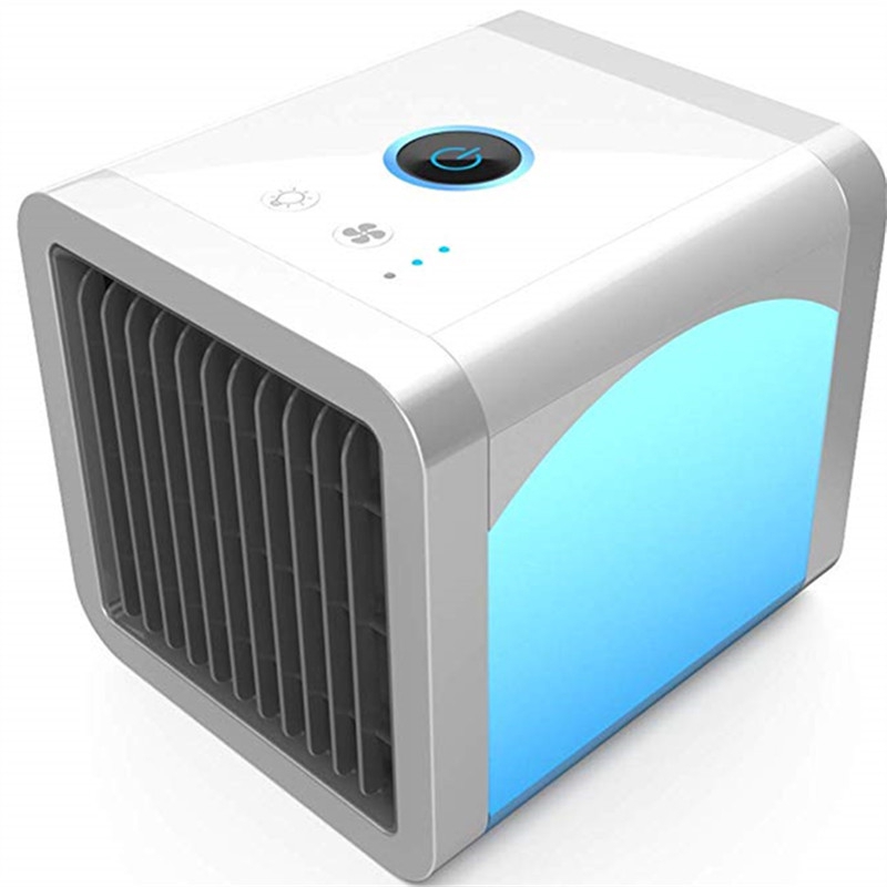 USB Mini Portable Air Conditioner Purifier Desktop Cooler Fan | Shopee ...