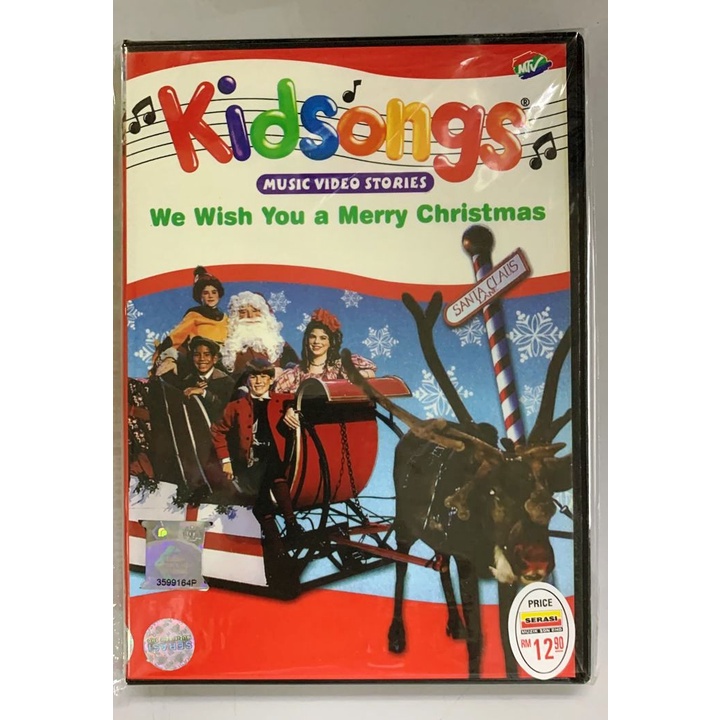 Kidsongs Music Video Stories We Wish You A Merry Christmas VCD Xmas Album  Shopee Malaysia