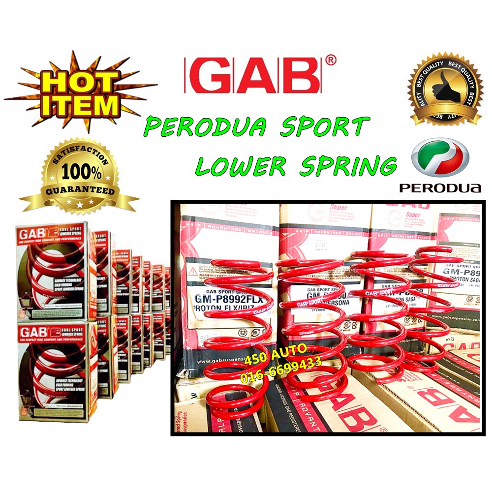 Perodua Kenari Lowering Springs - Surat Yasin 6