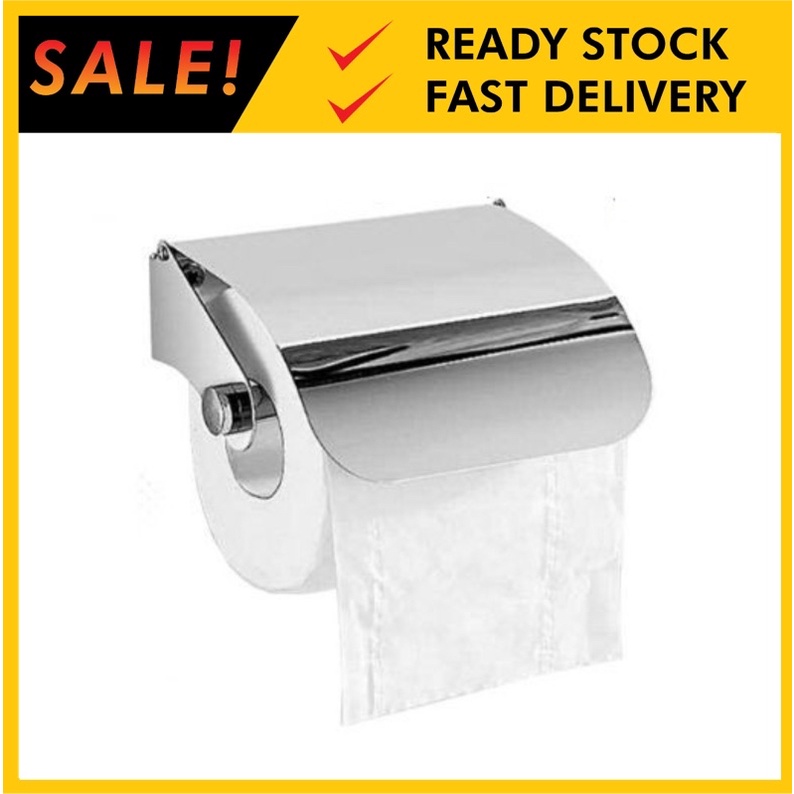 Sus304 Stainless Steel Tissue Holder Wall Mounted Toilet Bathroom