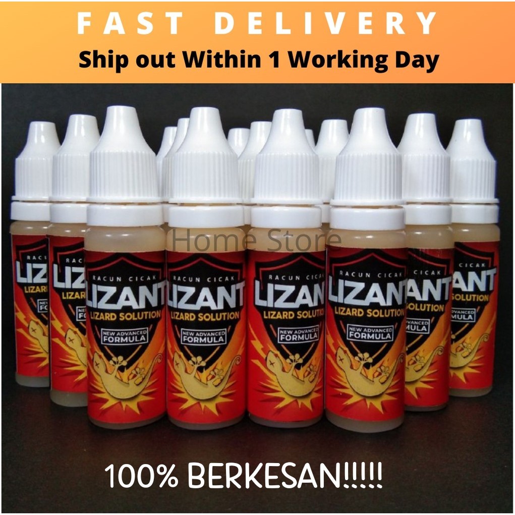 Buy Original Lizant Racun Cicak Ubat Cicak Pest Control Lizard Killer Repellent Seetracker Malaysia