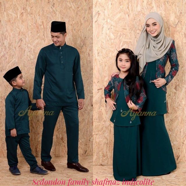 47+ Baju Raya Sedondon Family Gif