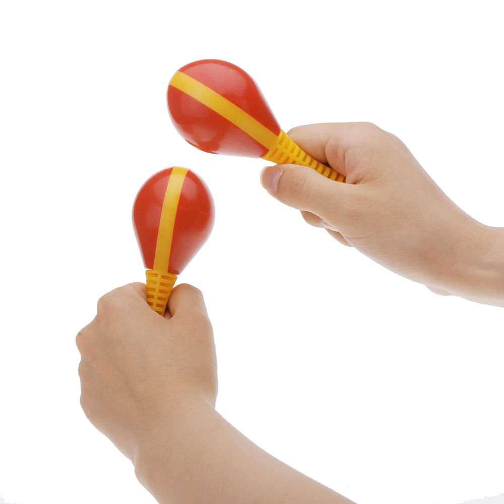 Plastic Egg Maraca Musical Early Educational Rhythm Toy Tool for Baby