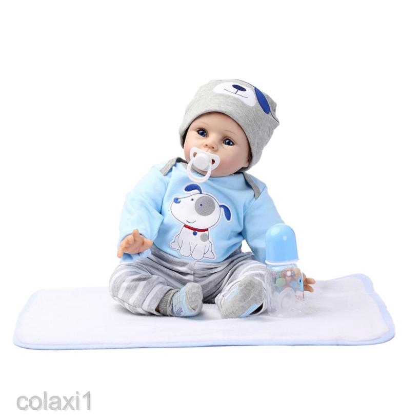 soft baby doll with pacifier