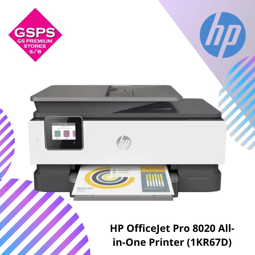 HP OfficeJet Pro 8020 All-in-One Printer (1KR67D) | Shopee Malaysia