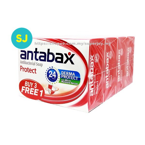 Antabax Antibacterial Soap (4 x 85g) Shopee Malaysia