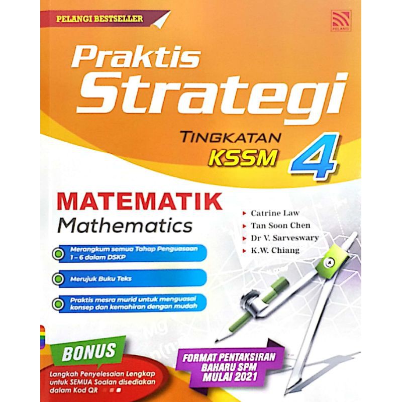 [Bukulah] Praktis Strategi Matematik KSSM Tingkatan 4 Dwibahasa