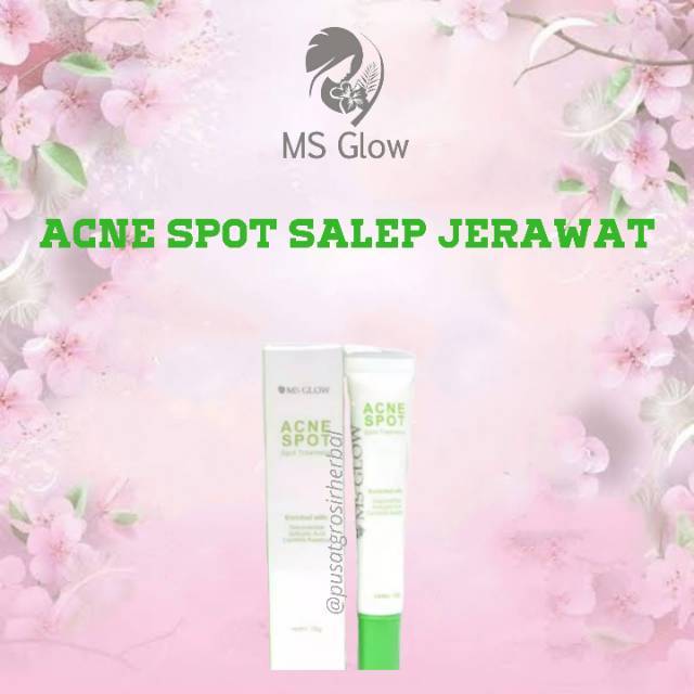 Cod Ms Glow Pimple Spot Acne Ointment For Acne Acne Ointment Cheapest Shopee Malaysia