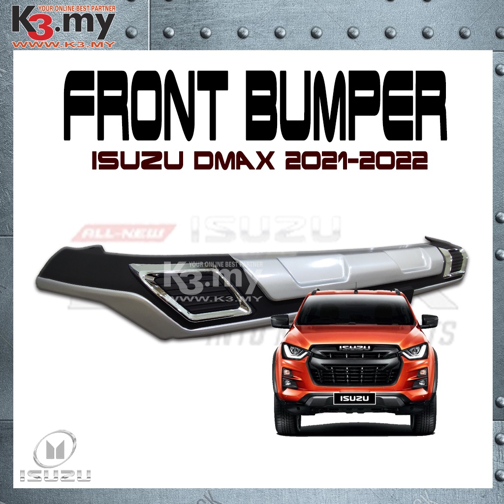 Isuzu DMax 20212022 Front Bumper Guard Protector 4x4 Isuzu Dmax Bumper Depan Shopee Malaysia