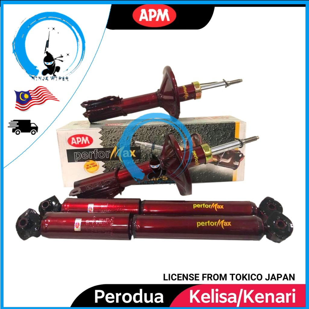 Apm Performax Kelisa Kenari Sport Absorber Front Rear Set Shopee Malaysia