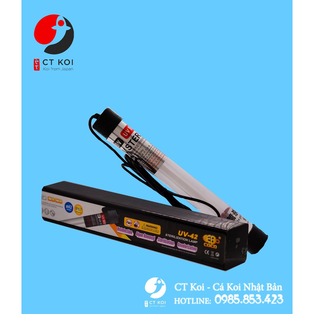 Uv Lamp Kill Algae, Kill Bacteria Koi Coco 30w 40w 60w 100w