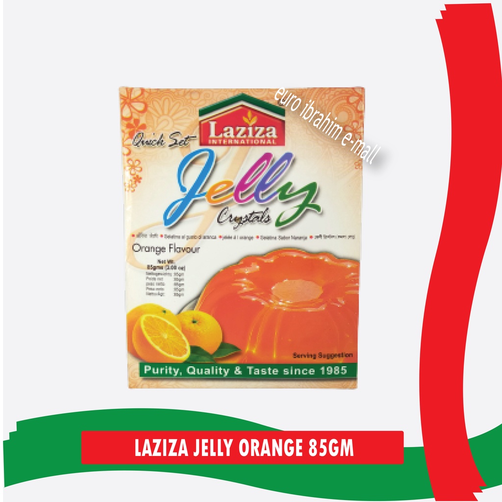 Laziza Orange Jelly 85g Shopee Malaysia