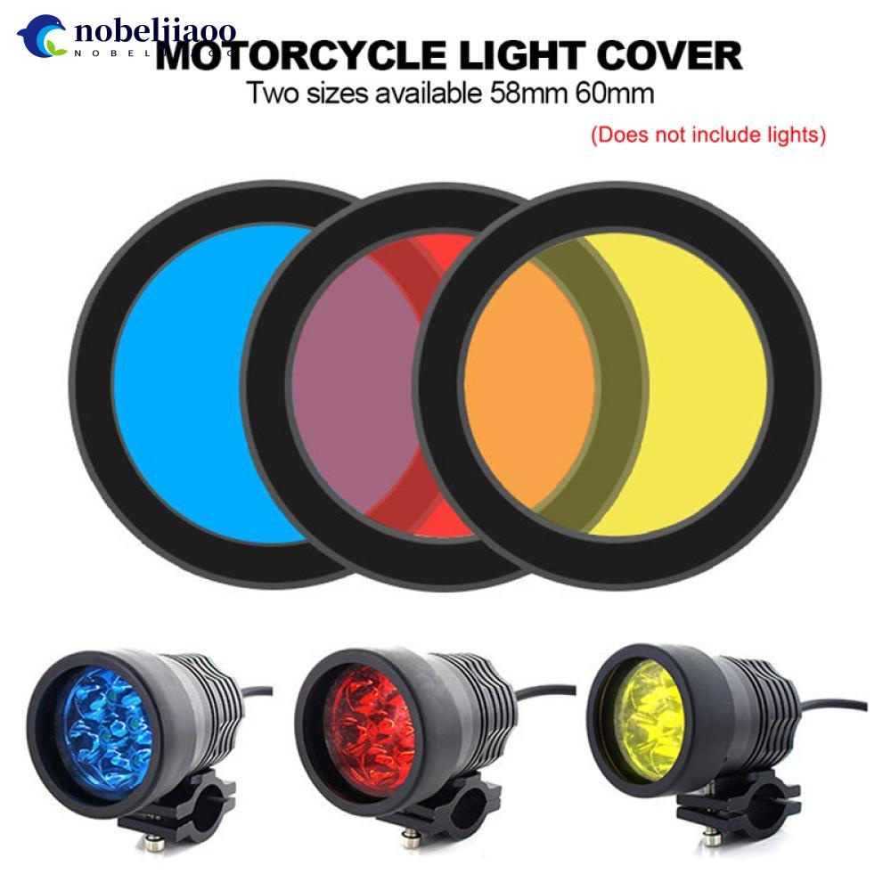 NOBELJIAOO 1Pc Motorcycle Headlight Spotlight Cover Moto Light Cover ...