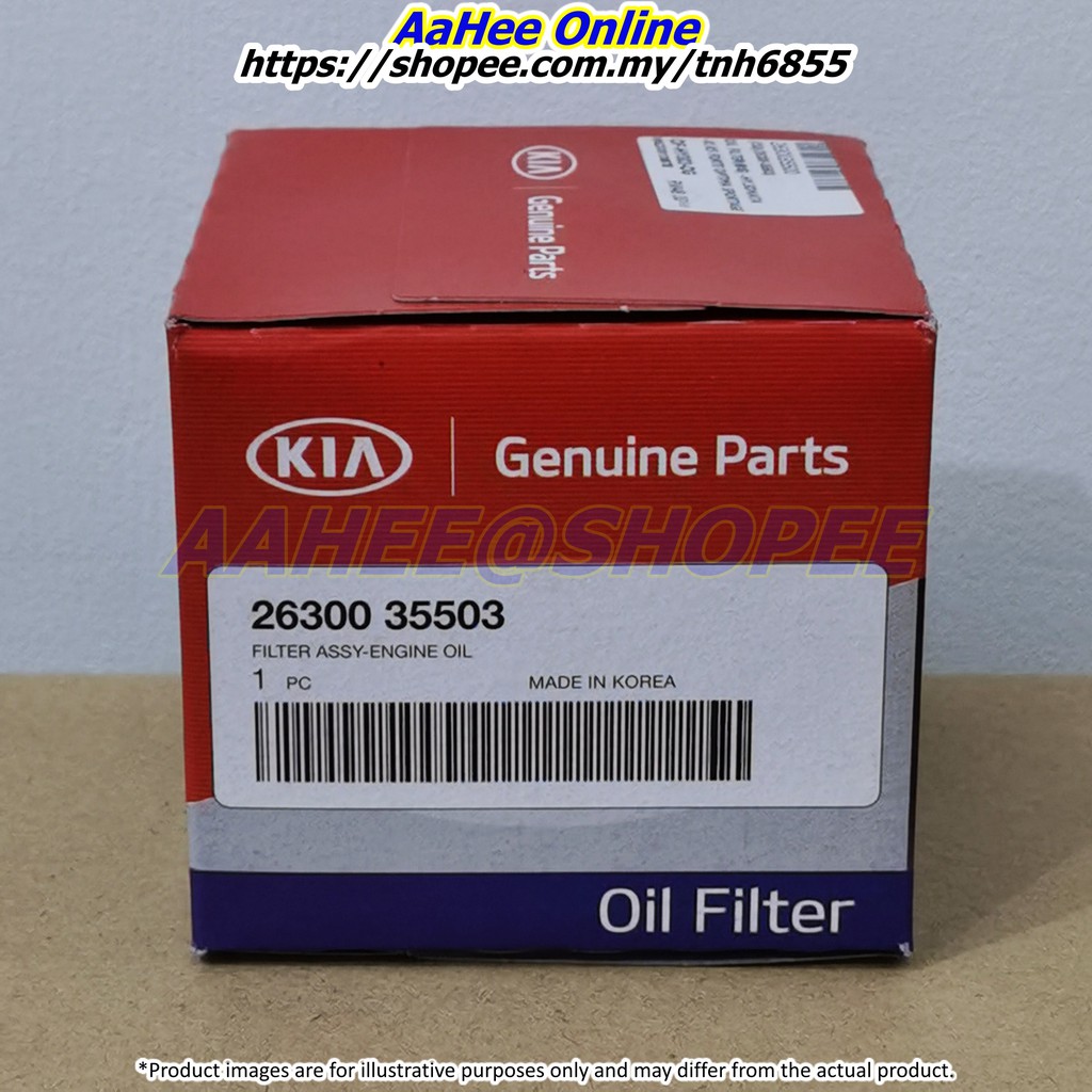 Oil Filter 26300-35503 for KIA Cerato Forte K3 K5 Optima Sportage ...