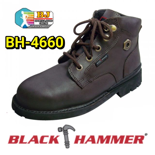 Black Hammer Safety Shoes BH4660 Shopee Malaysia